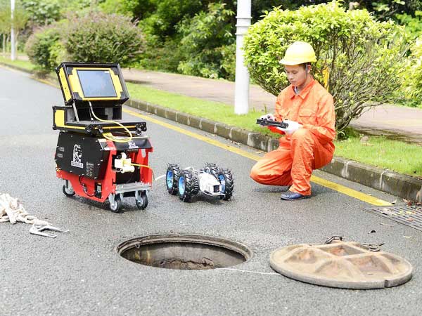 环江管道机器人检测